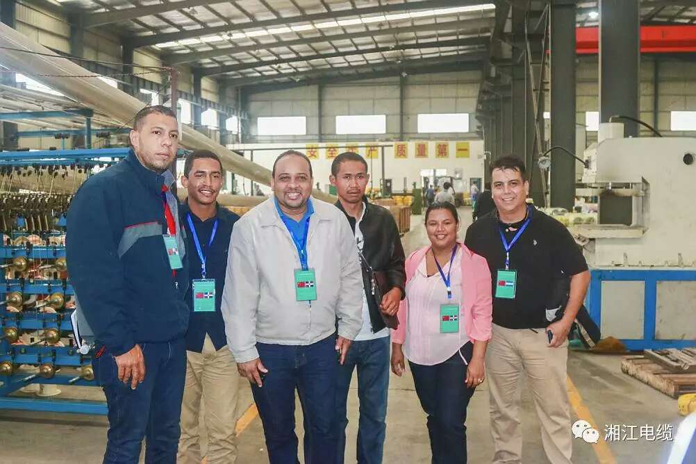 用電纜連通世界-多國(guó)代表訪問(wèn)湘江電纜集團(tuán)