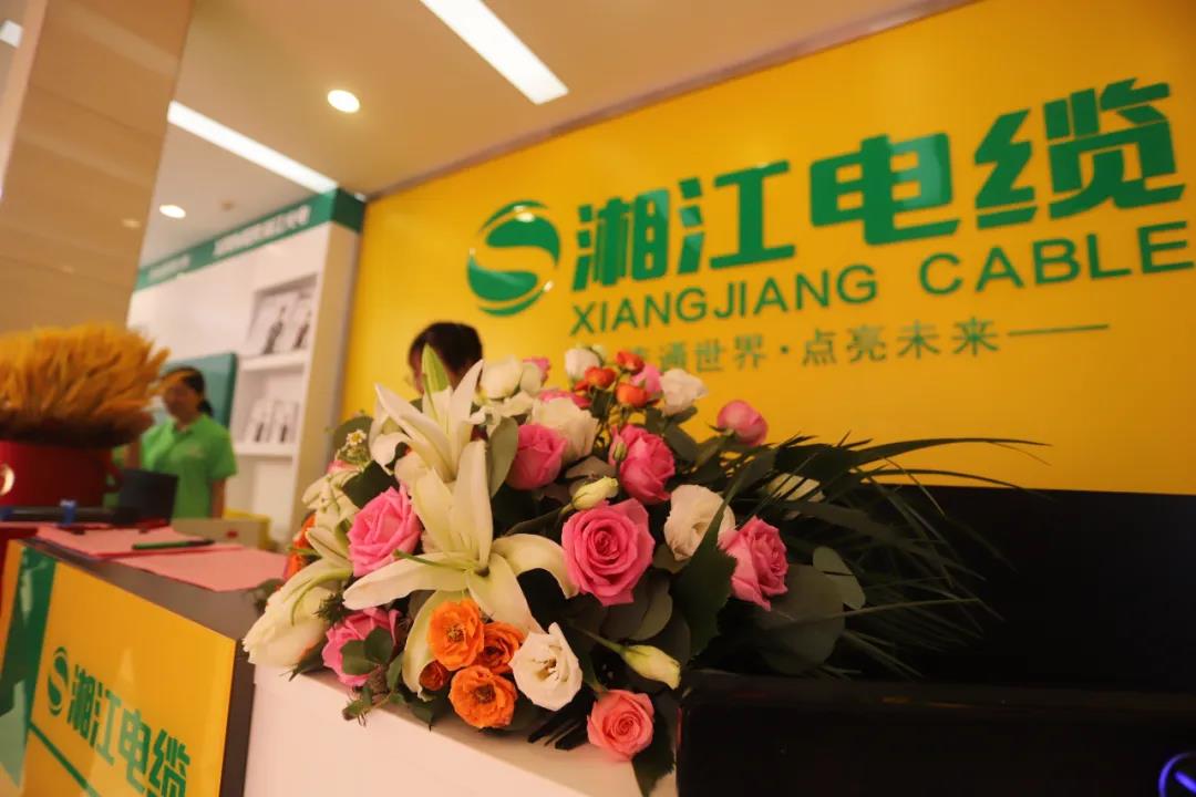連通世界 點(diǎn)亮未來(lái)！！湘江電纜集團(tuán)武漢旗艦店開(kāi)業(yè)慶典盛大舉行！