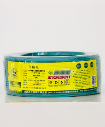 阻燃、耐火聚氯乙烯絕緣Z-BV/Z-BVR國標(biāo)銅芯家裝電線